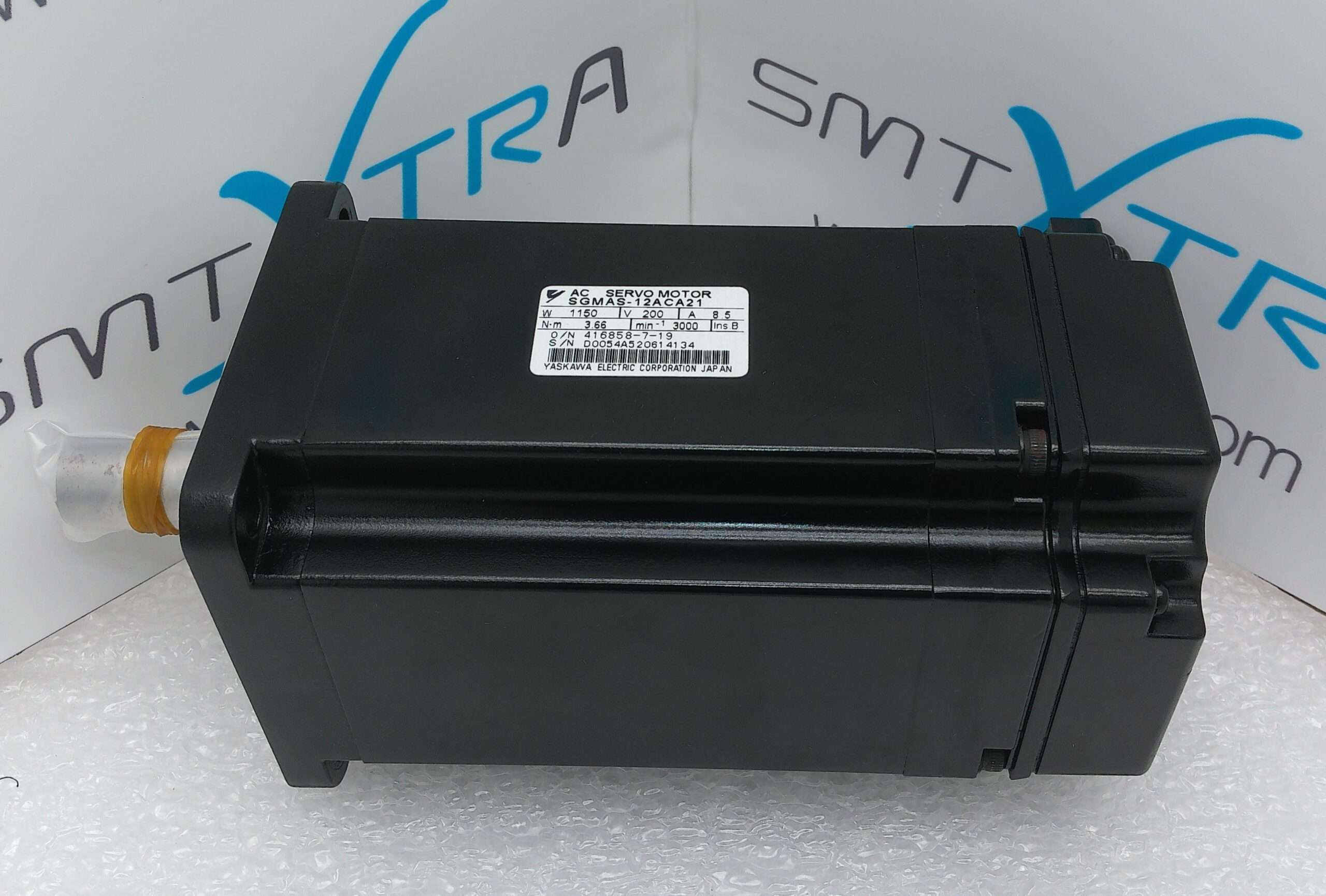 Yaskawa AC Servo Motor (SGMAS-12ACA21) - SMT Xtra